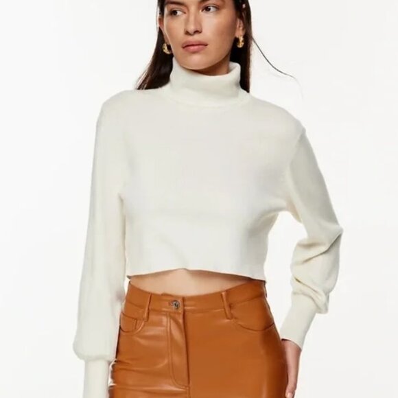 Aritzia Wilfred Rebecca Sweater - Light Birch - Picture 1 of 11